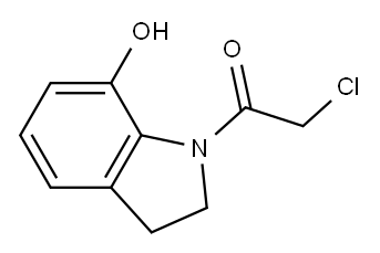 1H-Indol-7-ol, 1-(chloroacetyl)-2,3-dihydro- (9CI)|