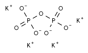 焦磷酸钾 结构式