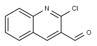 2-CHLOROQUINOLINE-3-CARBALDEHYDE Structure