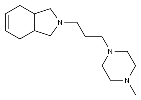 3a,4,7,7a-Tetrahydro-2-[3-(4-methyl-1-piperazinyl)propyl]isoindoline|