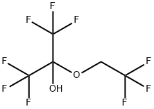 1,1,1,3,3,3-Hexafluoro-2-(2,2,2-trifluoroethoxy)-2-propanol Structure