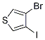 3-Bromo-4-iodothiophene Structure