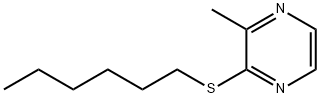 2-(Hexylthio)-3-methylpyrazine Structure