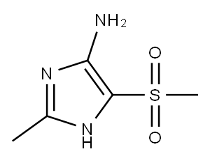 1H-Imidazol-4-amine,  2-methyl-5-(methylsulfonyl)-|