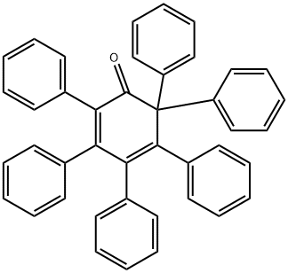 2,3,4,5,6,6-Hexaphenyl-2,4-cyclohexadien-1-one Structure
