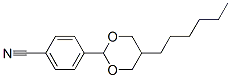 4-(5-hexyl-1,3-dioxan-2-yl)benzonitrile|