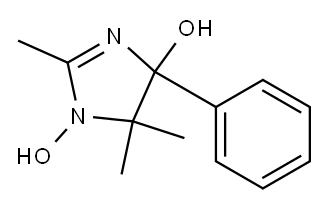 1H-Imidazol-4-ol, 4,5-dihydro-1-hydroxy-2,5,5-trimethyl-4-phenyl- (9CI)|