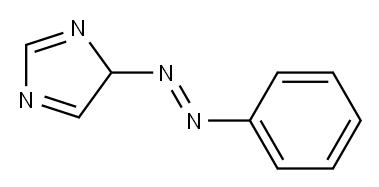4H-Imidazole,  4-(phenylazo)-  (9CI) Structure