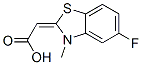 Acetic acid, (5-fluoro-3-methyl-2(3H)-benzothiazolylidene)- (9CI)|