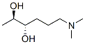 2,3-Hexanediol,6-(dimethylamino)-,[S-(R*,S*)]-(9CI) Structure