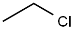 氯乙烷, 75-00-3, 结构式