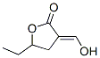 2(3H)-Furanone, 5-ethyldihydro-3-(hydroxymethylene)- (9CI)|
