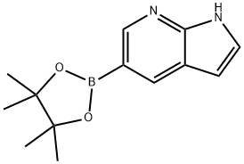 7-Azaindole-5-boronic acid pinacol ester Structure