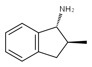 1H-Inden-1-amine,2,3-dihydro-2-methyl-,(1R,2S)-(9CI) Structure