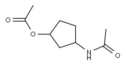 Acetamide, N-[3-(acetyloxy)cyclopentyl]- (9CI)|