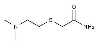 Acetamide, 2-[[2-(dimethylamino)ethyl]thio]- (9CI) Structure
