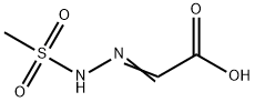 Acetic acid, [(methylsulfonyl)hydrazono]- (9CI)|