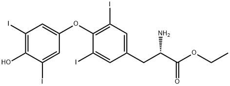Thyroxine Ethyl Ester Struktur