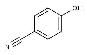 4-羟基苯甲腈, 767-00-0, 结构式