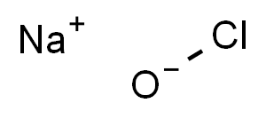 次亜塩素酸ナトリウム 化学構造式