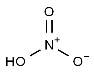 Nitric acid Struktur