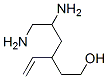 1-Hexanol,  5,6-diamino-3-ethenyl- Structure