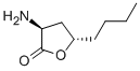 2(3H)-Furanone, 3-amino-5-butyldihydro-, (3S,5S)- (9CI) 结构式