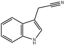 3-Indoleacetonitrile Structure