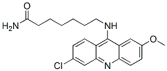 Heptanamide, 7-((6-chloro-2-methoxy-9-acridinyl)amino)-|