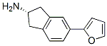 1H-Inden-2-amine,5-(2-furanyl)-2,3-dihydro-,(2S)-(9CI) Structure