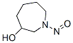 Hexahydro-1-nitroso-1H-azepin-3-ol Structure