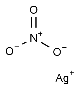 硝酸銀 化学構造式