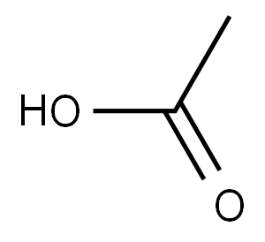 acetic acid Structure