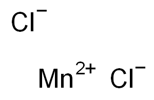 氯化锰, 7773-01-5, 结构式