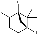 蒎烯, 7785-70-8, 结构式