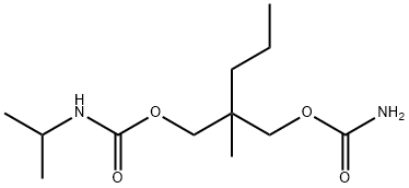 (1-Methylethyl)carbaminsäure-2-(((aminocarbonyl)-oxy)methyl)-2-methylpentylester