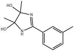 1H-Imidazole-4,5-diol, 4,5-dihydro-4,5-dimethyl-2-(3-methylphenyl)- (9CI) Structure