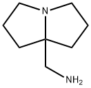 (tetrahydro-1H-pyrrolizin-7a(5H)-ylmethyl)amine(SALTDATA: 2HCl), 78449-73-7, 结构式