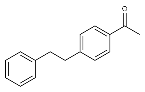 1-[4-(2-Phenylethyl)phenyl]ethan-1-on