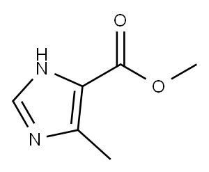 1H-Imidazole-4-carboxylicacid,5-methyl-,methylester(9CI) Structure