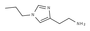1H-Imidazole-4-ethanamine,1-propyl-(9CI) Structure