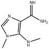 1H-Imidazole-4-carboximidamide,1-methyl-5-(methylamino)-|
