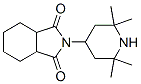 hexahydro-N-(2,2,6,6-tetramethyl-4-piperidyl)phthalimide Structure