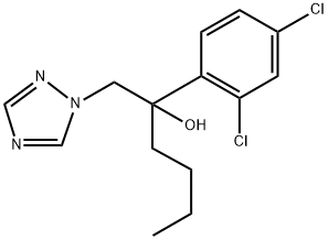 rac-(S*)-1-(2,4-ジクロロフェニル)-1-[(1H-1,2,4-トリアゾール-1-イル)メチル]ペンタン-1-オール