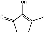 甲基环戊烯醇酮 结构式
