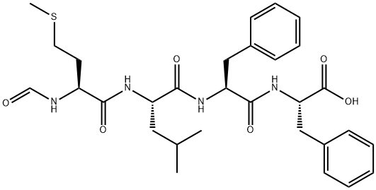N-甲酰-间-亮氨酸-丙氨酸-丙氨酸, 80180-63-8, 结构式