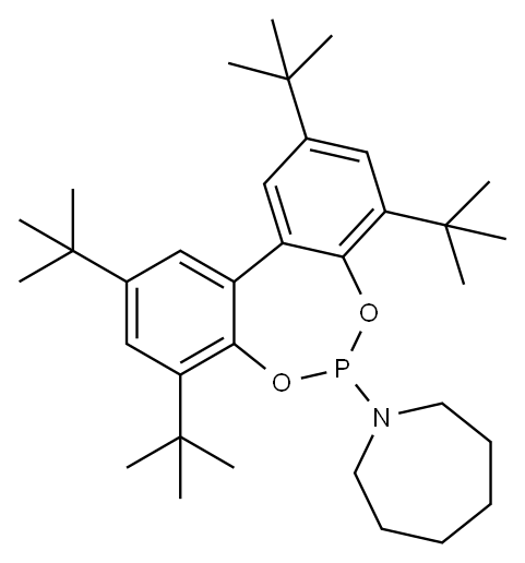hexahydro-1-(2,4,8,10-tetrakis-tert-butyldibenzo[d,f][1,3,2]dioxaphosphepin-6-yl)-1H-azepine|