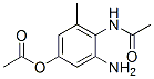 Acetamide, N-[4-(acetyloxy)-2-amino-6-methylphenyl]- (9CI) Structure