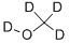 メタノール-d4 化学構造式