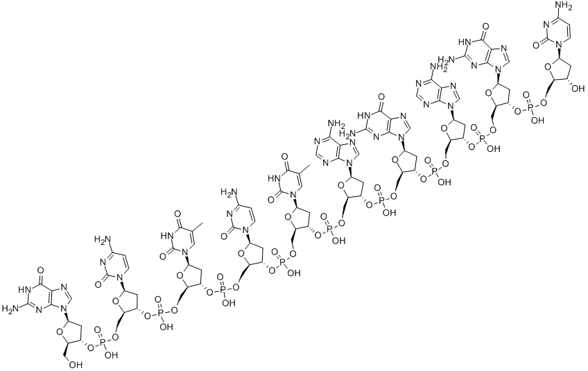 限制性核酸内切酶 XBAⅠ, 81295-42-3, 结构式